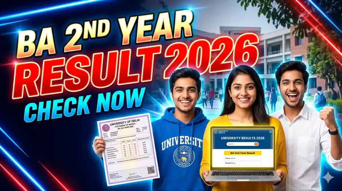 BA 2nd Year Result 2026 (BA Part 2 Result) Check University Wise Results Online