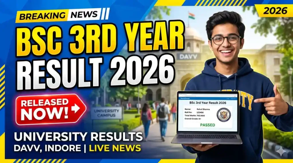 Bsc 3rd Year Result 2026 Released Check University Wise Results Online