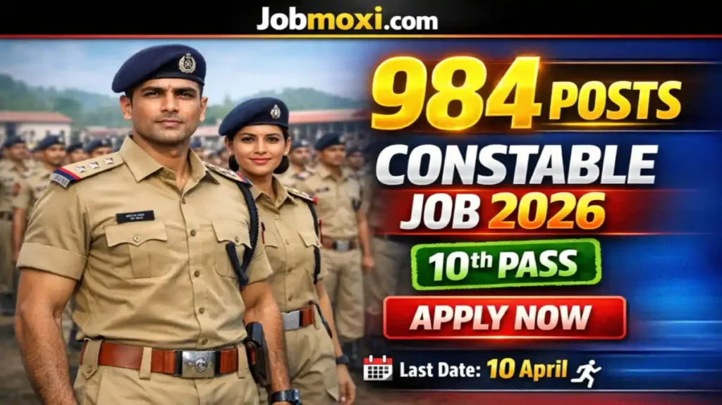 IRB GD Constable Recruitment 2026 Online Registration Open for 984 Posts