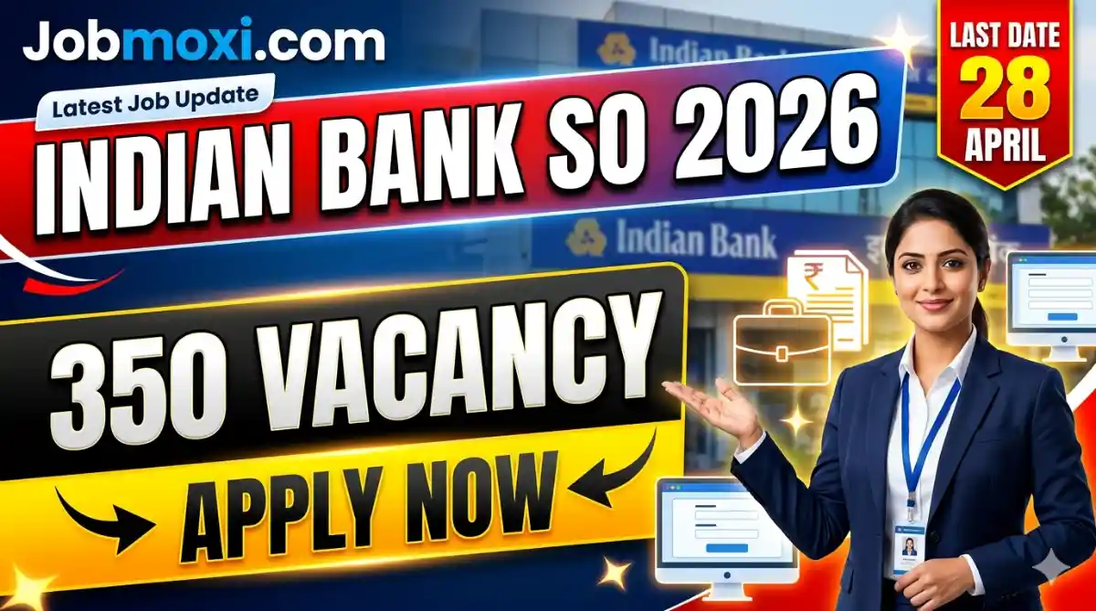 Indian Bank SO Recruitment 2026 Specialist Officer Posts Apply Online