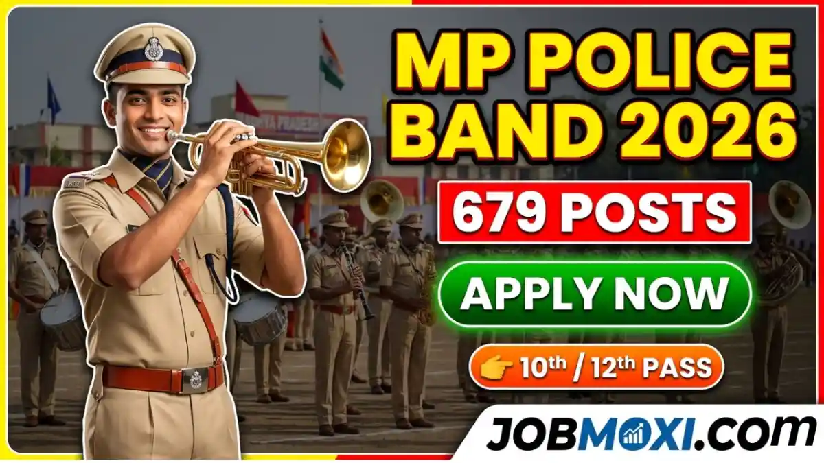 MP Police Band Constable Recruitment 2026 Apply Now for 679 Posts
