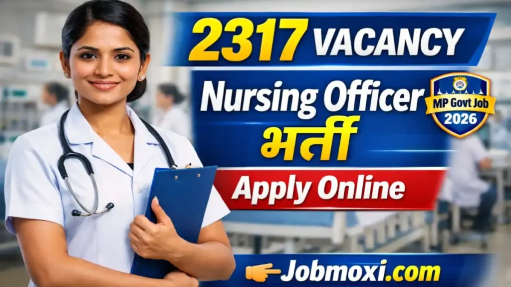 MPESB Recruitment 2026 Apply Online for 2317 Nursing Officer & Sister Tutor Posts