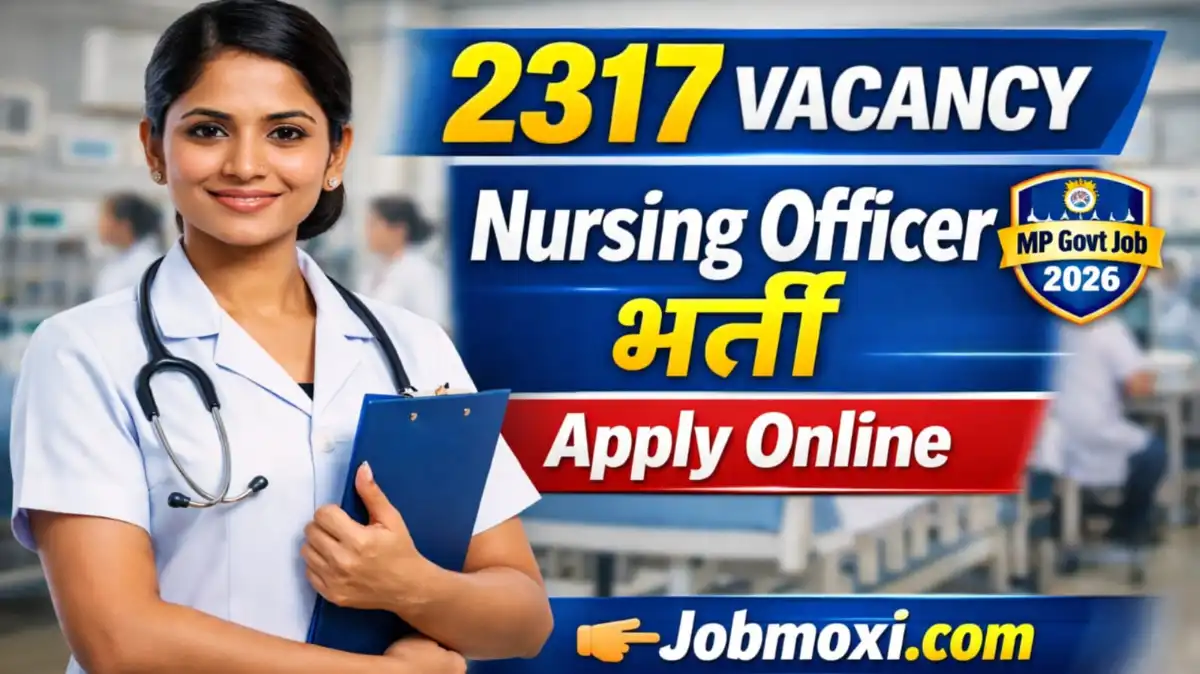 MPESB Recruitment 2026 Apply Online for 2317 Nursing Officer & Sister Tutor Posts