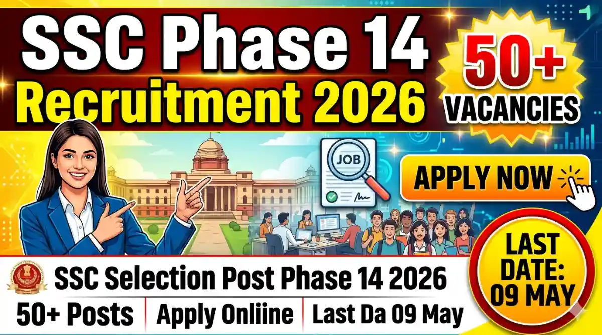 SSC Selection Post Phase 14 Recruitment 2026 Apply Online, Eligibility, Vacancy Details
