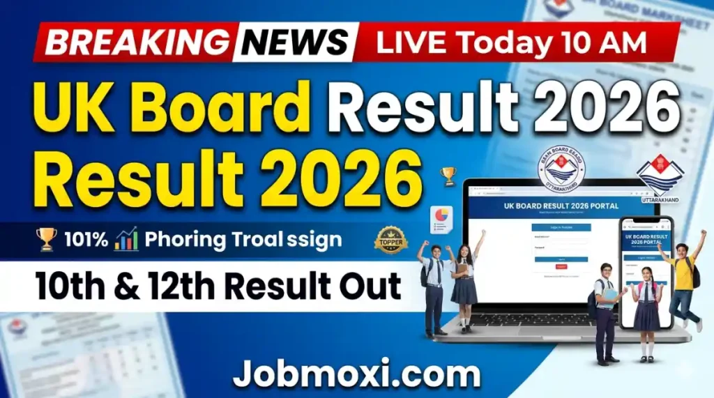 UK Board Result 2026 Today at 10 AM – Check UBSE Class 10, 12 Result Link, Toppers & Stats @ubse.uk.gov.in